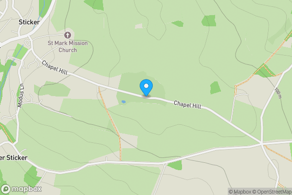 Map location for Chapel Hill, ST. AUSTELL, Cornwall, PL26 7HG
