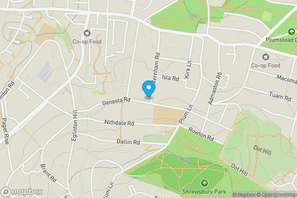 Map location for Flat A, 75 Vernham Road, Plumstead, London, SE18 3EY