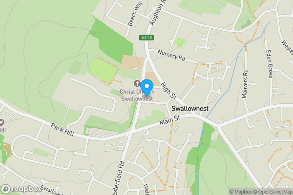 Map location for 34 Park Street, Swallownest, Sheffield, South Yorkshire, S26 4UP