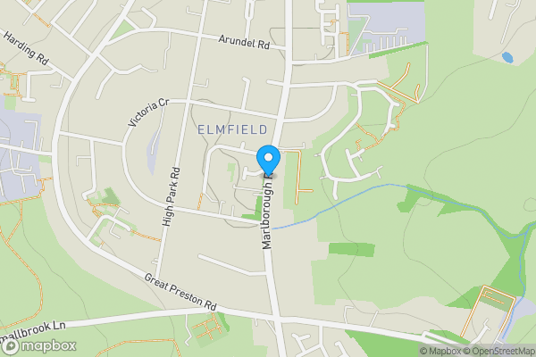 Map location for Marlborough Road, Ryde, Isle of Wight, PO33 1AW