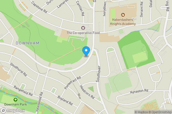 Map location for 375 Downham Way, Bromley, Kent, BR1 5EW