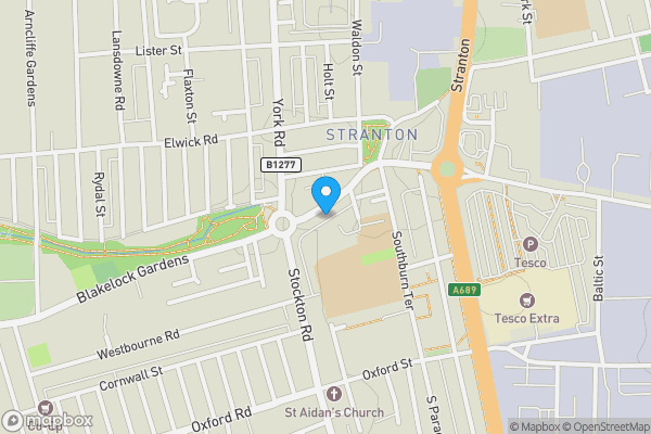 Map location for 47-49, Hartlepool, Durham, TS25 1TX