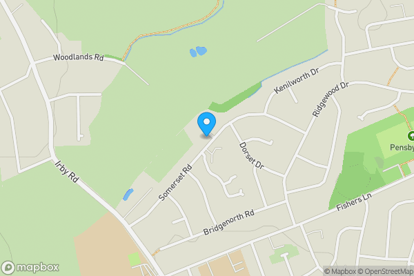 Map location for 65 Somerset Road, Merseyside, CH61 8SN