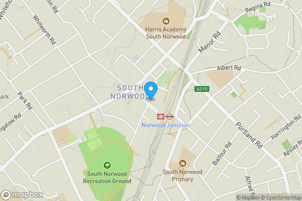 Map location for Flat 2, 23 Station Road, South Norwood, London, SE25 5AH