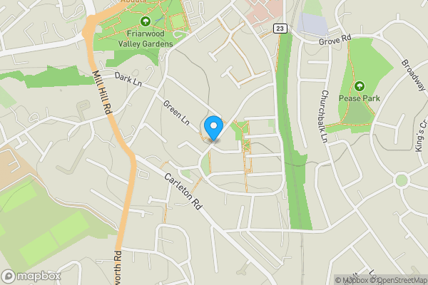 Map location for Carleton Glen, Pontefract, West Yorkshire, WF8 2RU