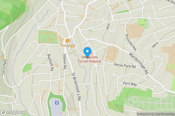 Map location for 31 Horne road, Ilfracombe, ex34 8hd