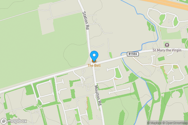 Map location for The Bell Inn, Newmarket Road, Kennett, Newmarket CB8 7PP