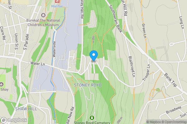 Map location for Apartment 1, Beaconsfield House, Bennett Street, Halifax, West Yorkshire, HX3 9HP