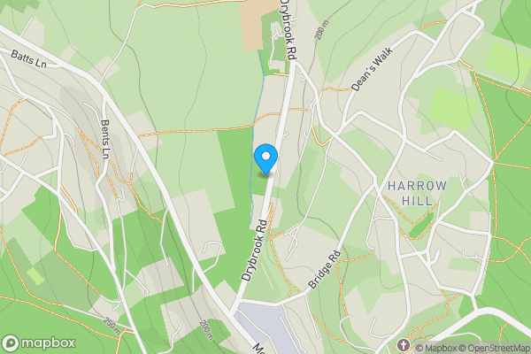 Map location for Oakville, 2 Drybrook Road, Drybrook,  Gloucestershire, GL17 9JJ
