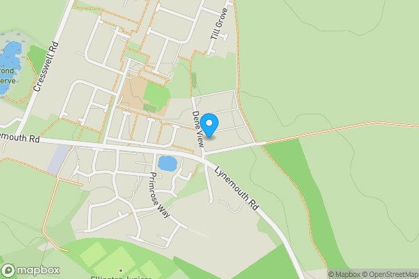 Map location for 1, First Row, MORPETH, Northumberland, NE61 5HD