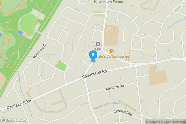 Map location for Oak Hill, WOLVERHAMPTON, West Midlands, WV3 9AE