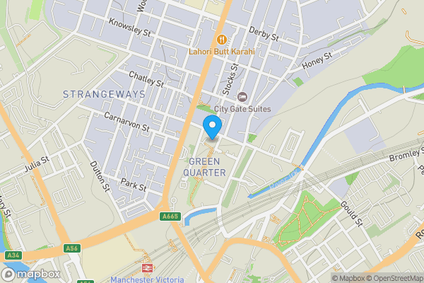 Map location for Lord Street, ., M4 4FN