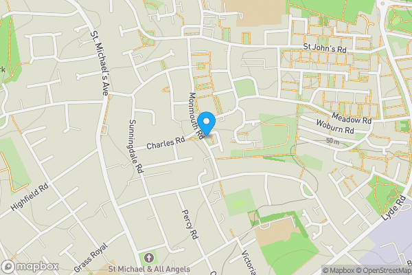 Map location for 33 Sedgemoor Close, Yeovil, Somerset, BA21 5NS