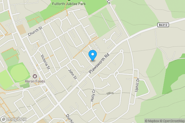 Map location for DURHAM, County Durham, DH7 6PF