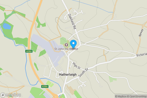 Map location for 41A Market Street, Hatherleigh, Okehampton EX20 3JP