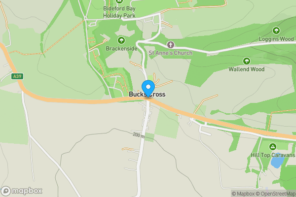 Map location for 5 Bucklands, Bideford Bay Holiday Park, Bucks Cross, Bideford, Devon, EX39 5DU