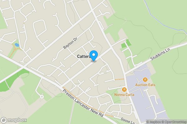 Map location for Eden House Catterall Lane, Preston, Lancashire, PR3 0PA