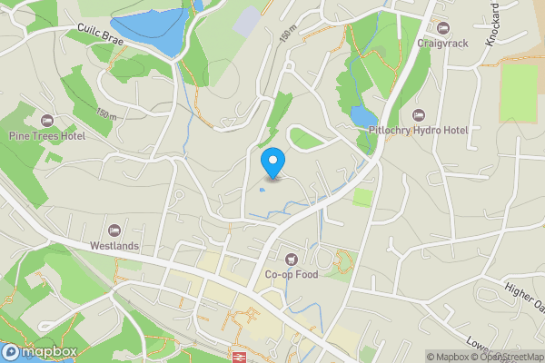 Map location for Wellwood Manor, 13 West Moulin Road, Pitlochry, Perthshire, PH16 5EA