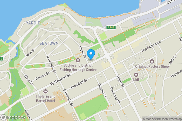 Map location for 3 West Church Street, Buckie, AB15 1BP