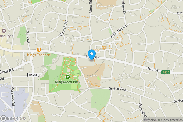 Map location for 22 High Street, Kingswood, Bristol, Avon, BS15 4AR