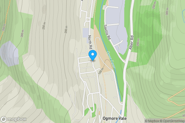 Map location for Hill Street, BRIDGEND, CF32 7EP