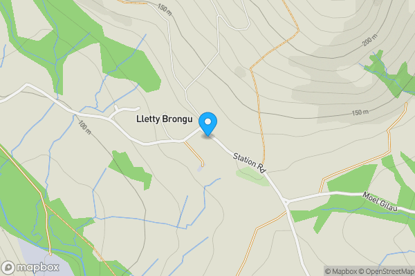 Map location for Bryn Terrace, MAESTEG, CF34