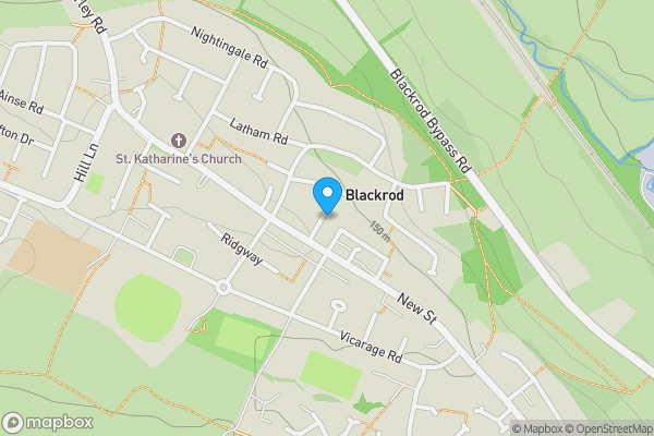 Map location for Land At The Side Of 12 Chapel Street, Blackrod, Bolton, Lancashire BL6 5AH