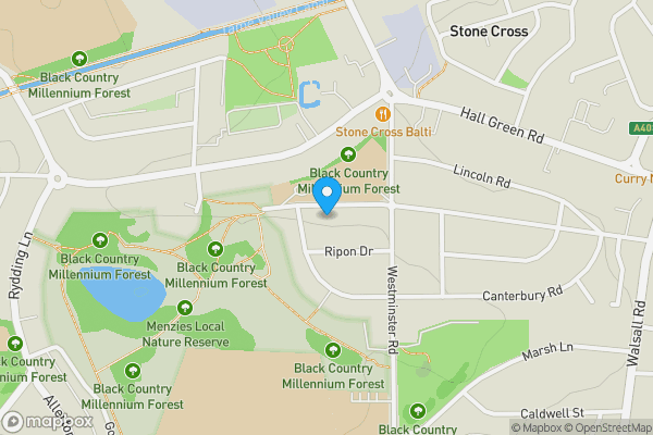 Map location for 18 Beverley Road, West Bromwich, West Midlands B71 2JT