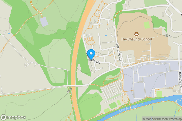 Map location for Land Adjacent to 89 Trapstyle Road, Ware, Hertfordshire, SG12 0BA