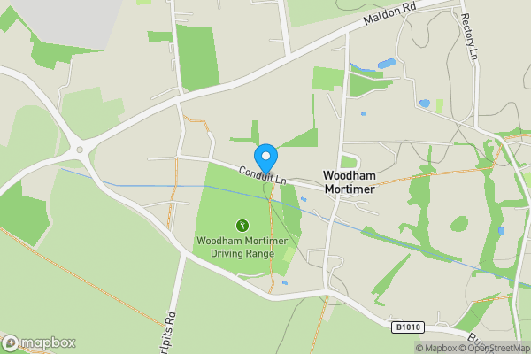 Map location for Land to the Rear of High Bracken Conduit Lane, Woodham Mortimer, Maldon, Essex, CM9 6SZ