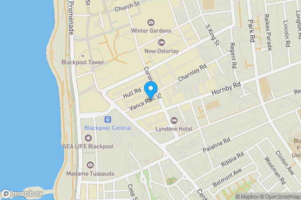 Map location for 11, Blackpool, Lancashire, FY1 4QD