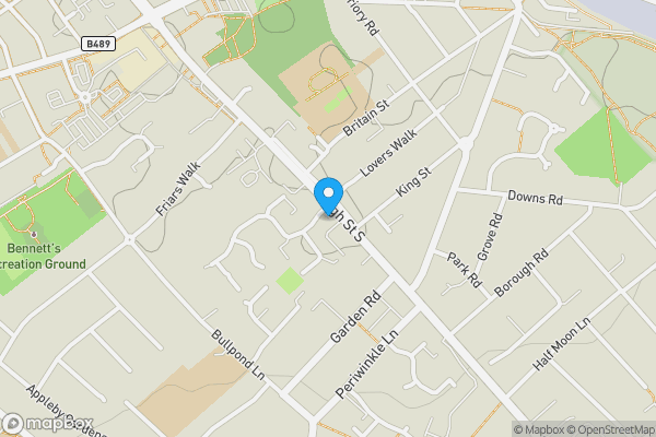 Map location for 9 High Street South, Dunstable, Bedfordshire, LU6 3RZ