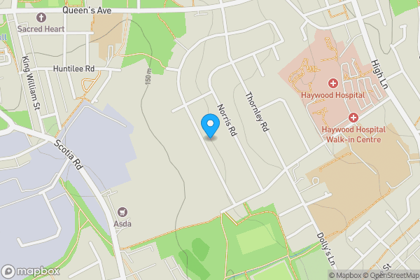 Map location for 50 Sherwin Road, Stoke-On-Trent, Staffordshire, ST6 7BQ