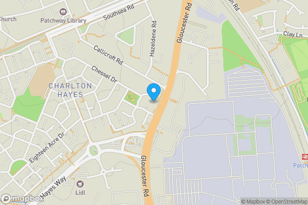 Map location for 59 Gloucester Road, Patchway, Bristol, Avon, BS34 5JH