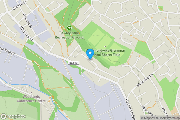 Map location for Lowcliff Walk, HECKMONDWIKE, West Yorkshire, WF16 0PT