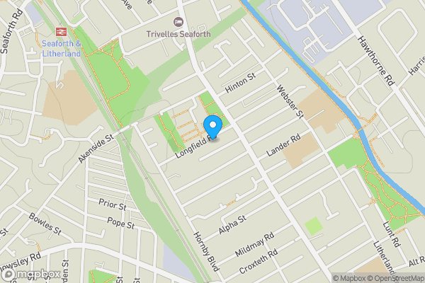 Map location for 25 Longfield Road, Liverpool L21 8LA
