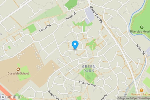Map location for Holland Way, NEWPORT PAGNELL, Buckinghamshire, MK16 0LL
