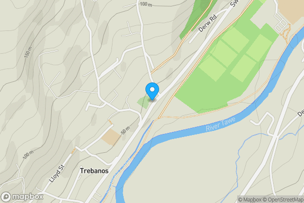 Map location for 75 Swansea Road, Pontardawe, Swansea, West Glamorgan, SA8 4BL