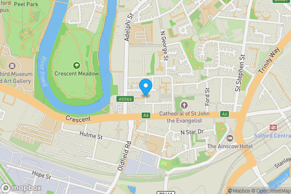 Map location for Wilton Place, Salford, Lancashire, M3 6WE