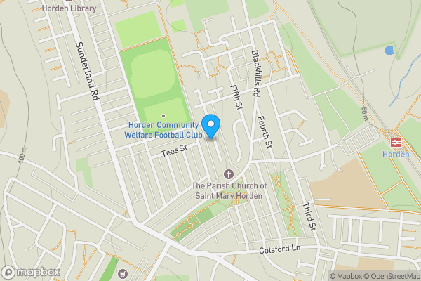 Map location for 72 Seventh Street, Horden, Peterlee, County Durham, SR8 4LX