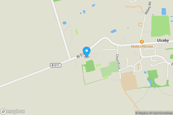 Map location for Oakroyd,, Ulceby, Lincolnshire, DN39 6TE