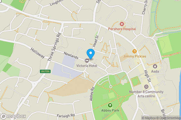 Map location for 1, 5 and 7 Hardings Court, Head Street, Pershore, Worcestershire WR10 1DL