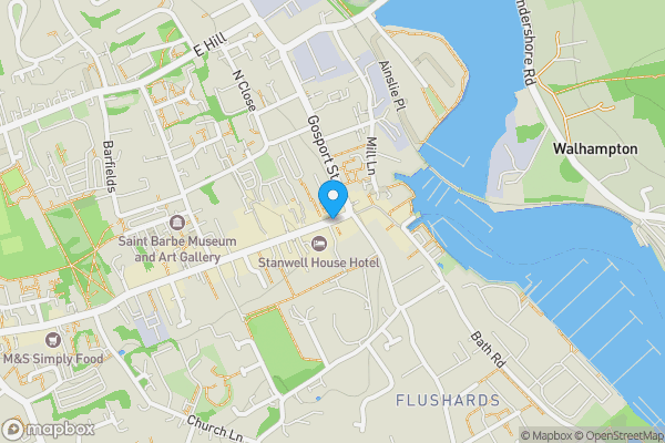 Map location for High Street, Lymington, Hampshire, SO41 9AQ