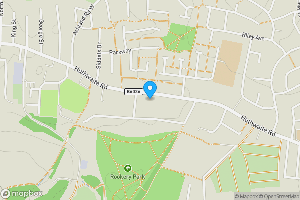 Map location for 163 Huthwaite Road, Sutton-in-Ashfield, Nottinghamshire, NG17 2HB