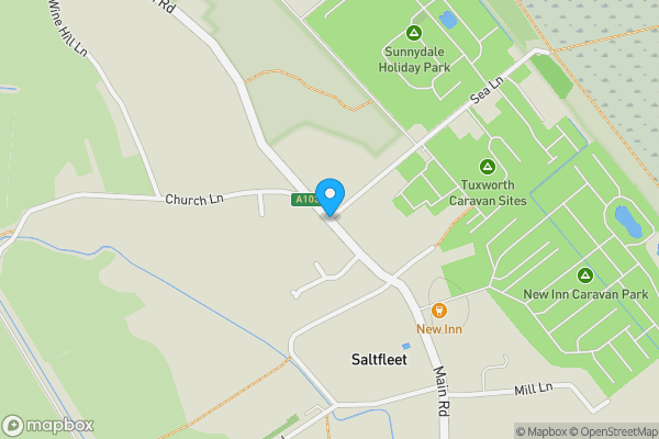 Map location for Libra, Main Road, Saltfleet, Louth, Lincolnshire, LN11 7RN
