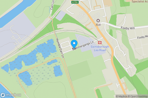 Map location for Yard At Summerbridge Park, Summergangs Lane, Gainsborough, Lincolnshire, DN21 1AH