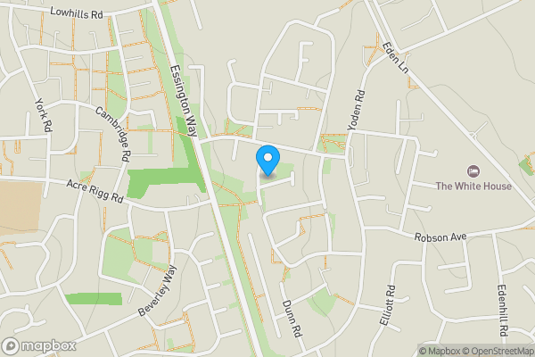 Map location for Flt 34 Sledmere Close, Peterlee, County Durham, SR8 5JN