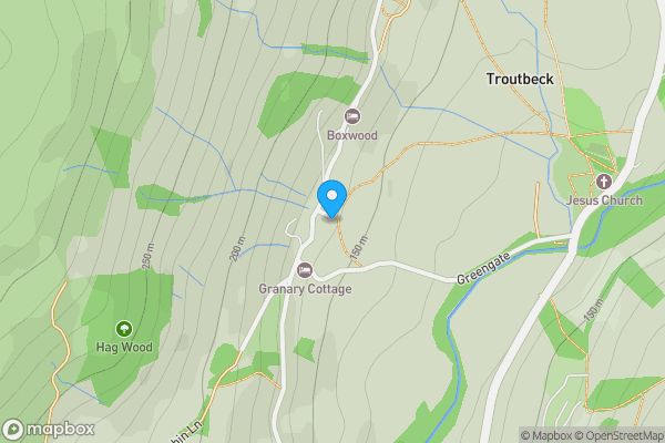 Map location for Garburn View, Troutbeck, Windermere, Cumbria LA23 1PG