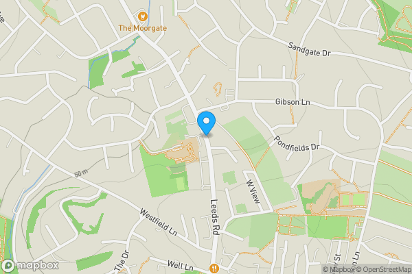 Map location for Leeds Road, LEEDS, West Yorkshire, LS25 7HG