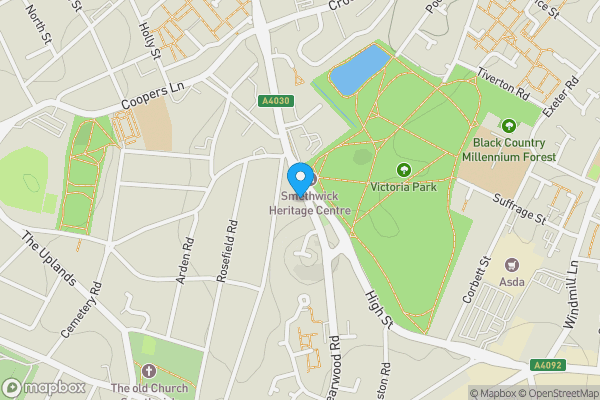 Map location for 12 Bearwood Road, Smethwick, West Midlands, B66 4HH